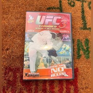UFC Classics 3 DVD - Red and White Cover